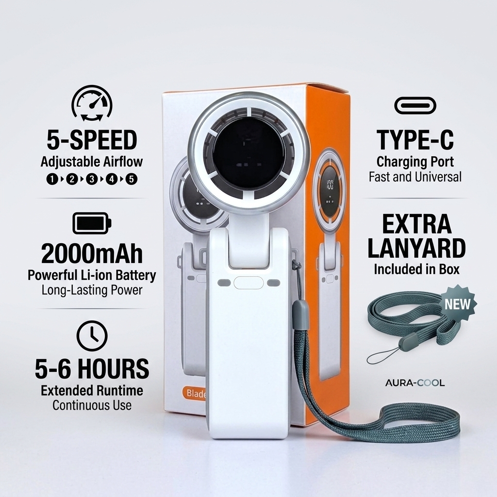 High Speed Handheld Turbo Fan 102